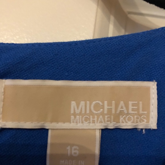 Michael by Michael Kors Blue and Black Colorblock - Picture 3 of 3